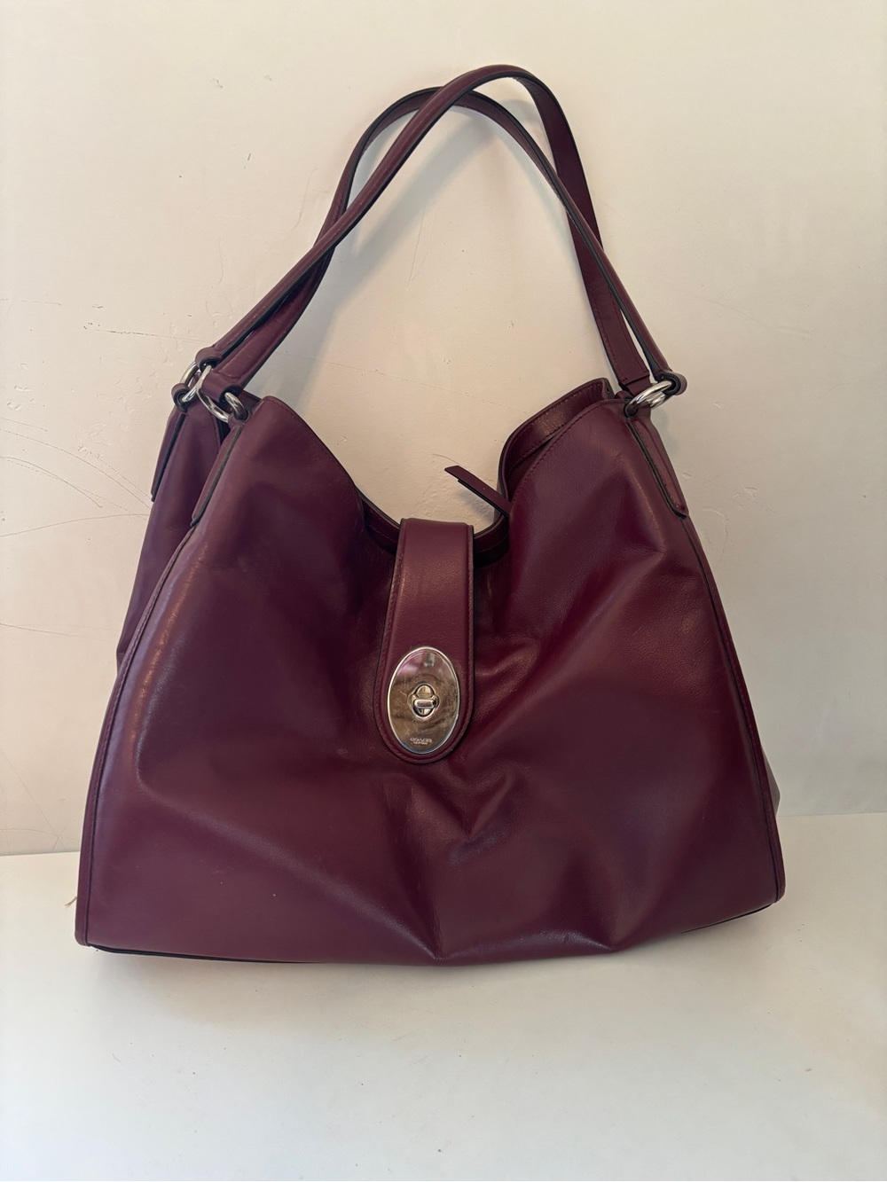 Coach Madison Caryle Leather Hobo Shoulder Bag
